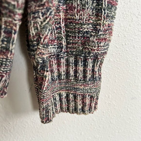 Vintage Puritan Sweater 3-D Knit V-Neck Pastel Pullover Dad Grandpa - Picture 5 of 10